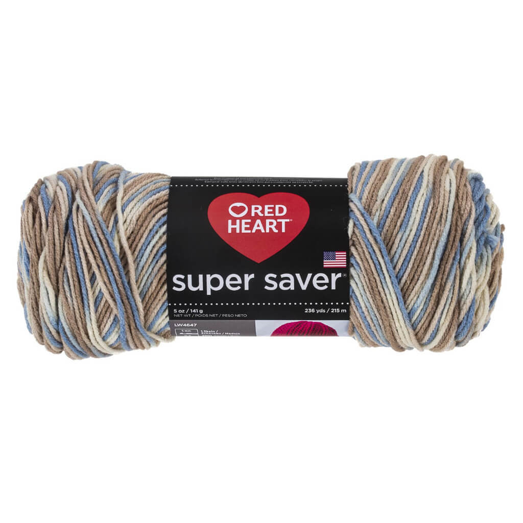 Red Heart Super Saver 4 Medium Acrylic Yarn 7oz