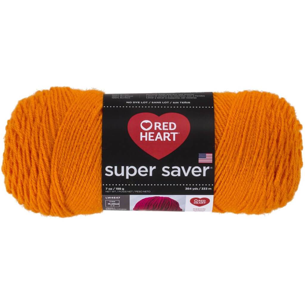 Red Heart Super Saver Yarn Pumpkin