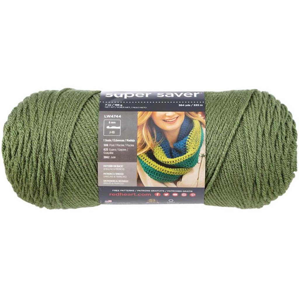 Red Heart Super Saver Yarn Medium Thyme