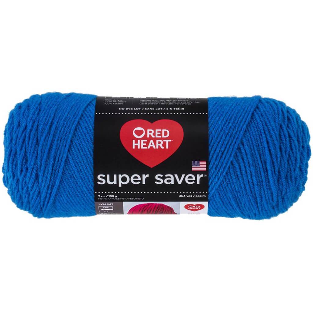 Red Heart Super Saver Yarn Blue