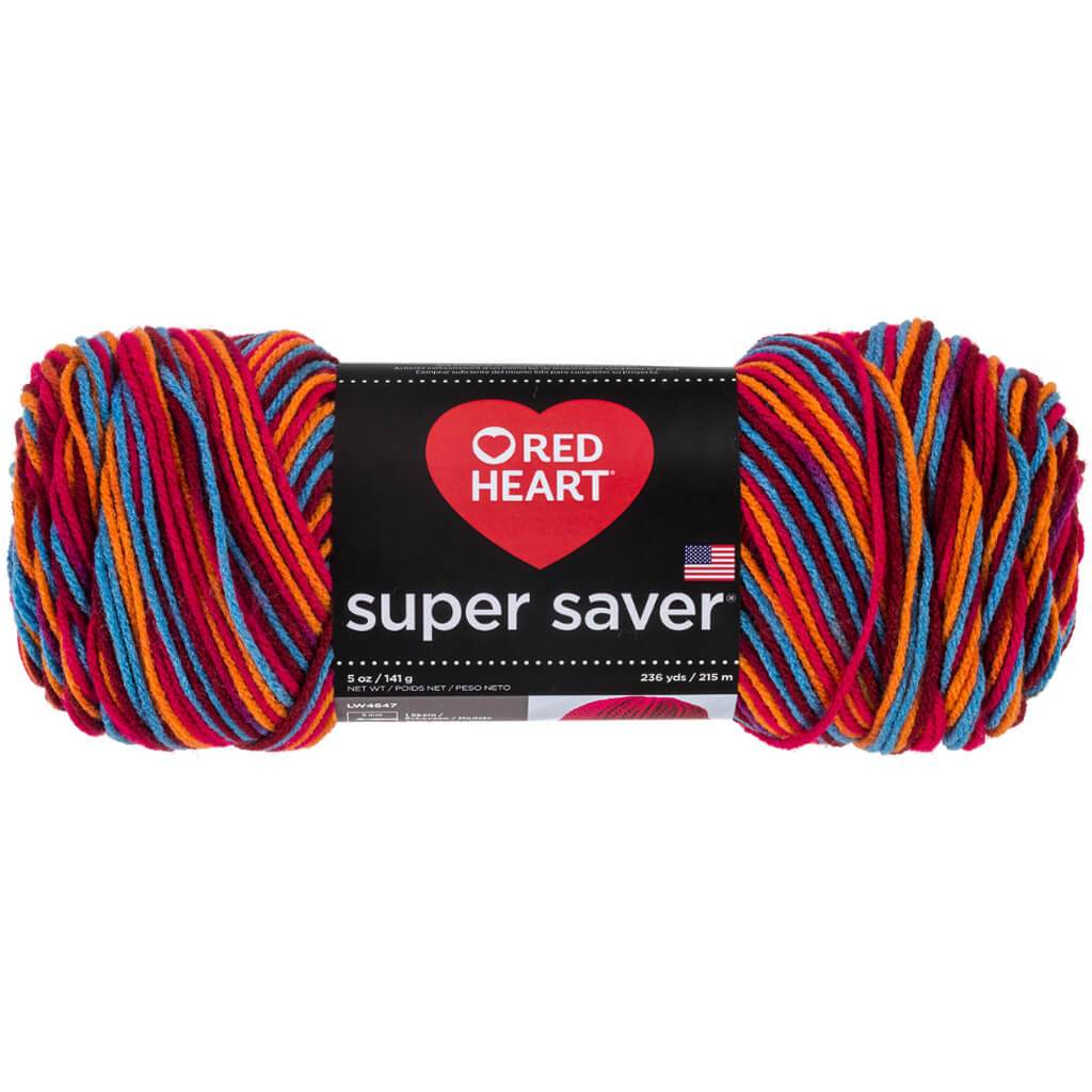 Red Heart Super Saver Yarn Sunrise