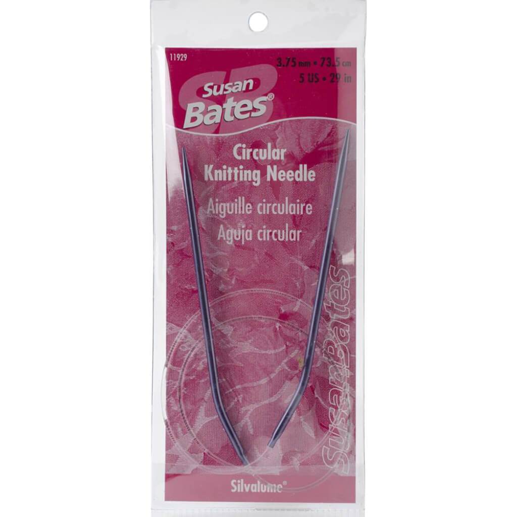 Silvalume Circular Knitting Needles 29in Size 5/3.75mm