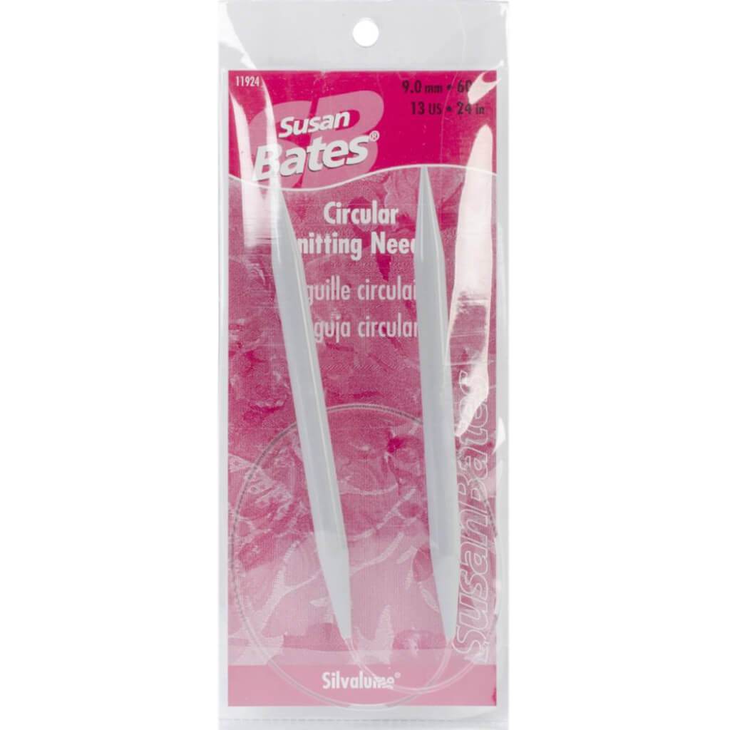 Silvalume Circular Knitting Needles 29in Size 13/9mm