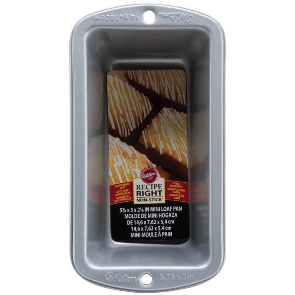 Recipe Right Mini Loaf Pan 5.75in x 3in