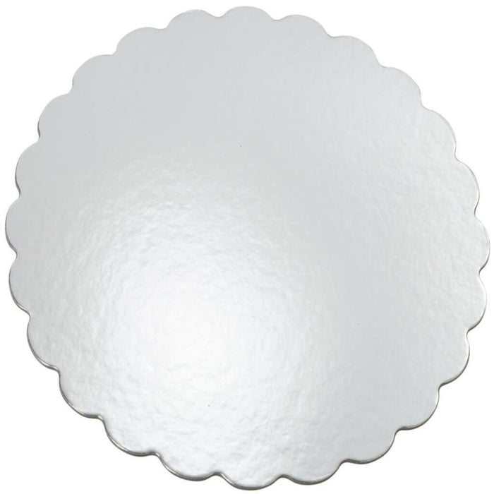 Cake Platters 14in Round Silver 6/Pkg