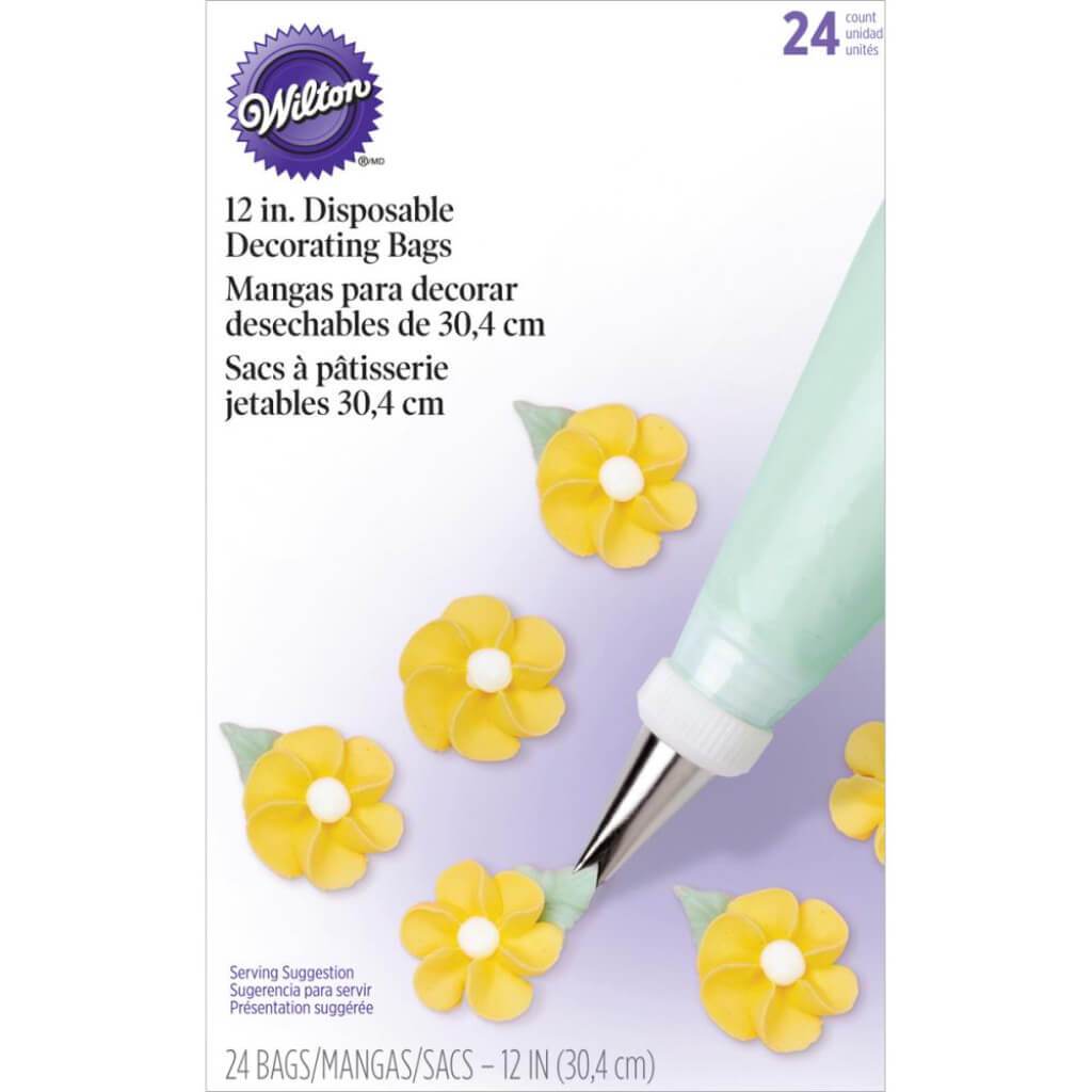 Disposable Decorating Bags 24/pkg