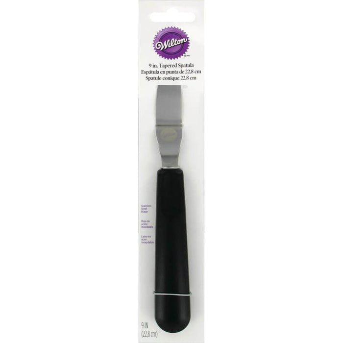 Tapered Spatula 9in Black