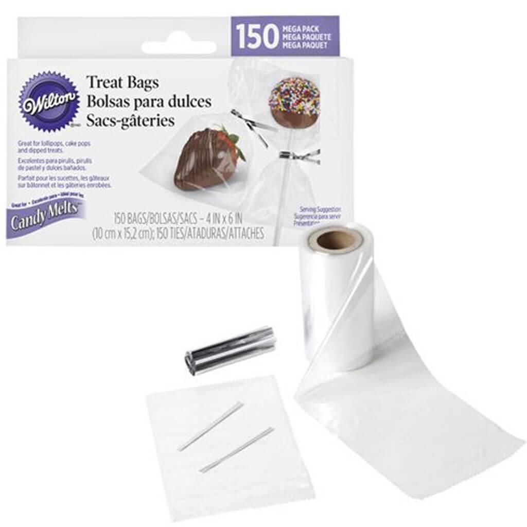 Treat Bags 4in x 6in 150/Pkg Clear