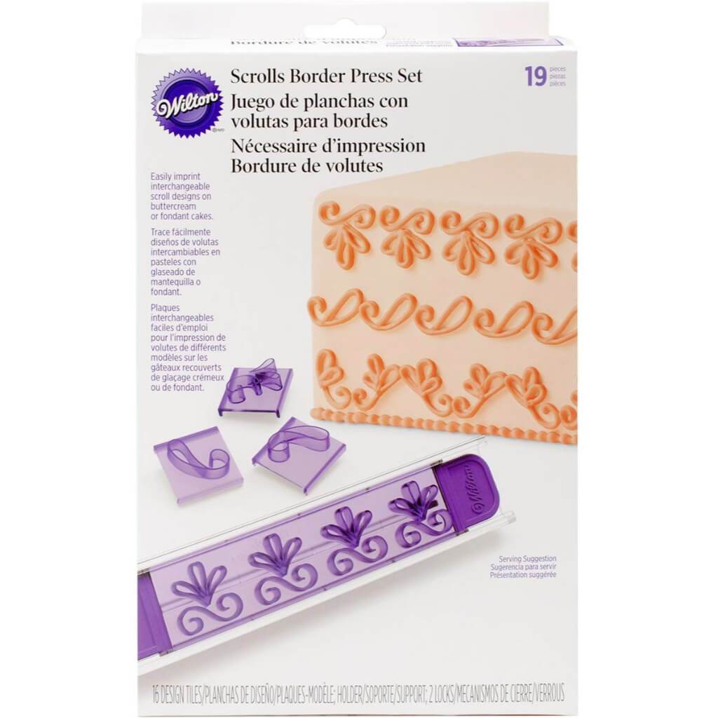 Press Set Scrolls Border