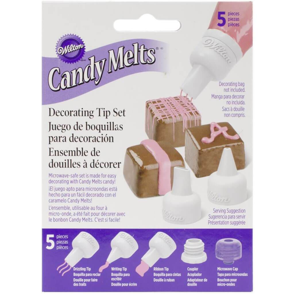 Candy Melts Decorating Tip Set 5pc