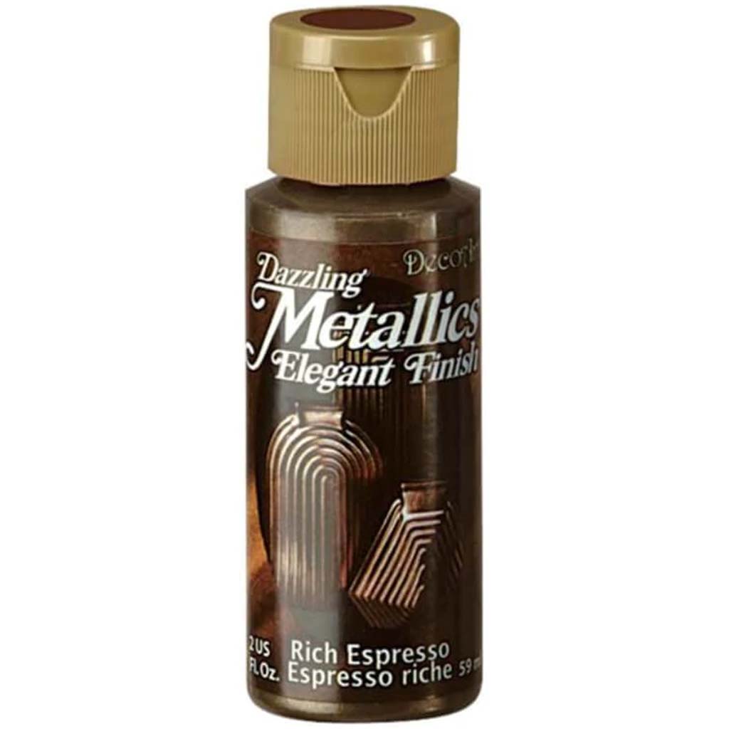 Dazzling Metallics Acrylic Paint 2oz Rich Espresso