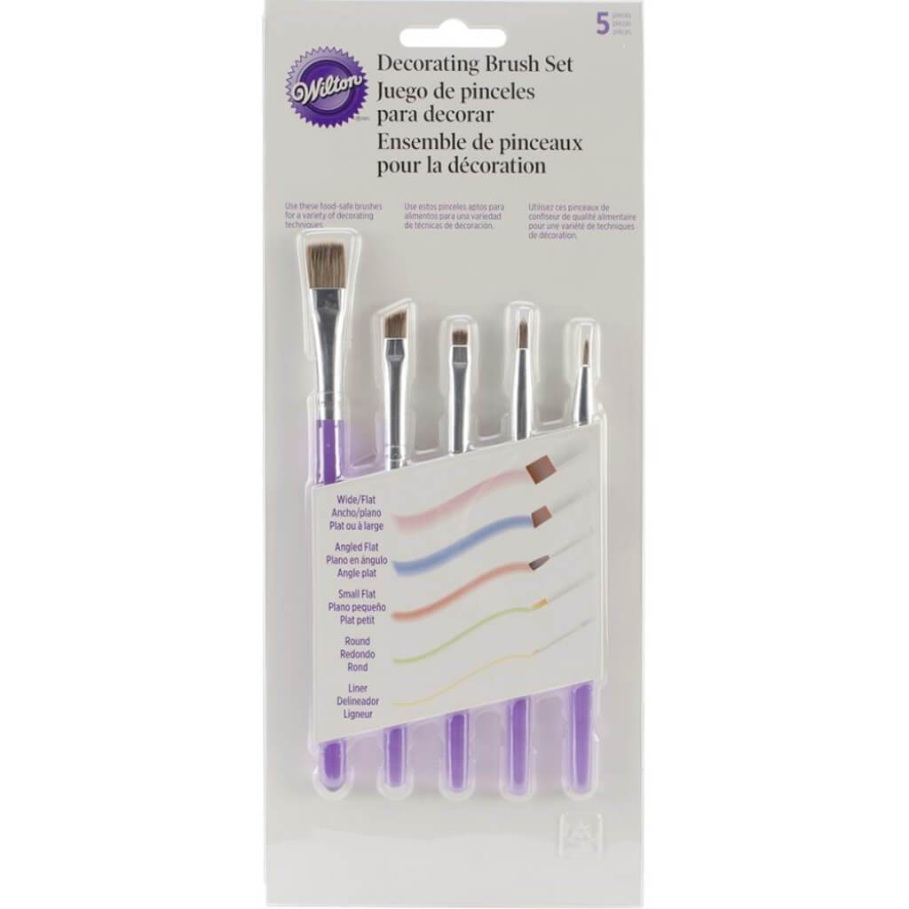 Decorating Brush Set 5/Pkg