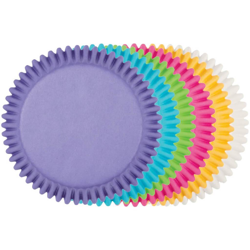 Standard Baking Cups Rainbow Brights 150/Pkg