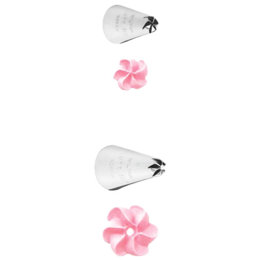 Decorating Tip Set 2/Pkg Left Hand - No.106 &amp; No.107 Drop Flower