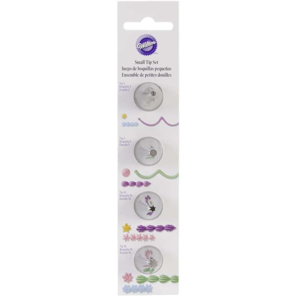 Decorating Tip Set 4/pkg