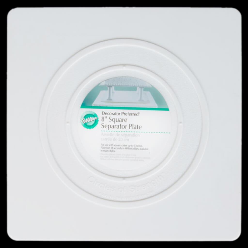 Decorator Preferred Separator Plate 8in Square