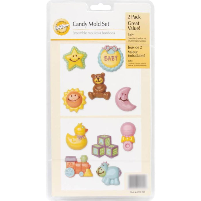 Candy Mold Baby 10 Cavity (10 Designs)
