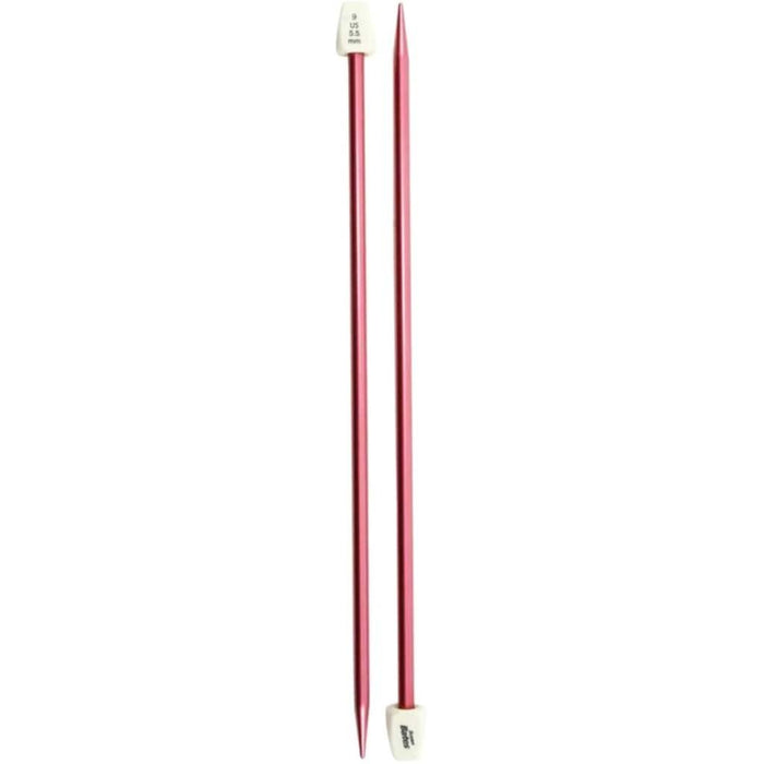 Silvalume Single Point Knitting Needles 14in Size 9/5.5mm