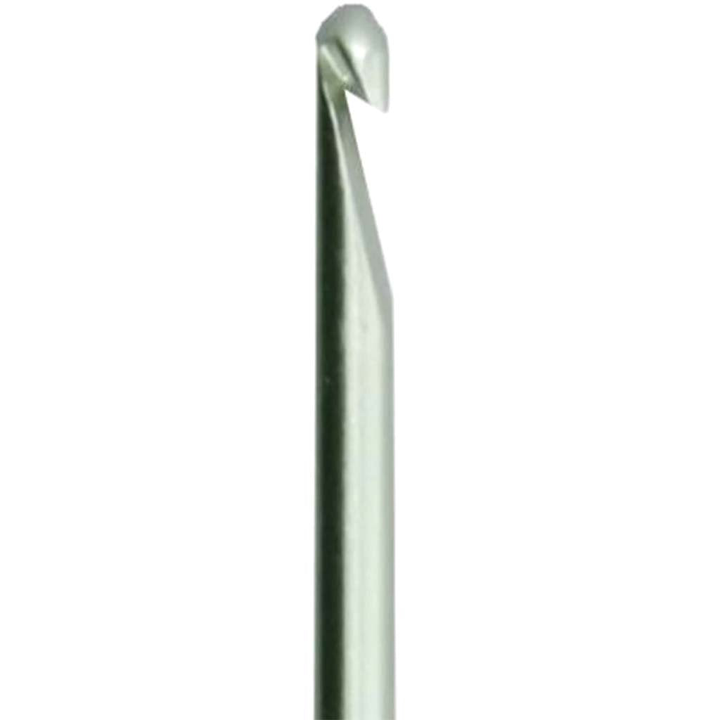Silvalume Aluminum Crochet Hook 5.5in Size B1/2.25mm