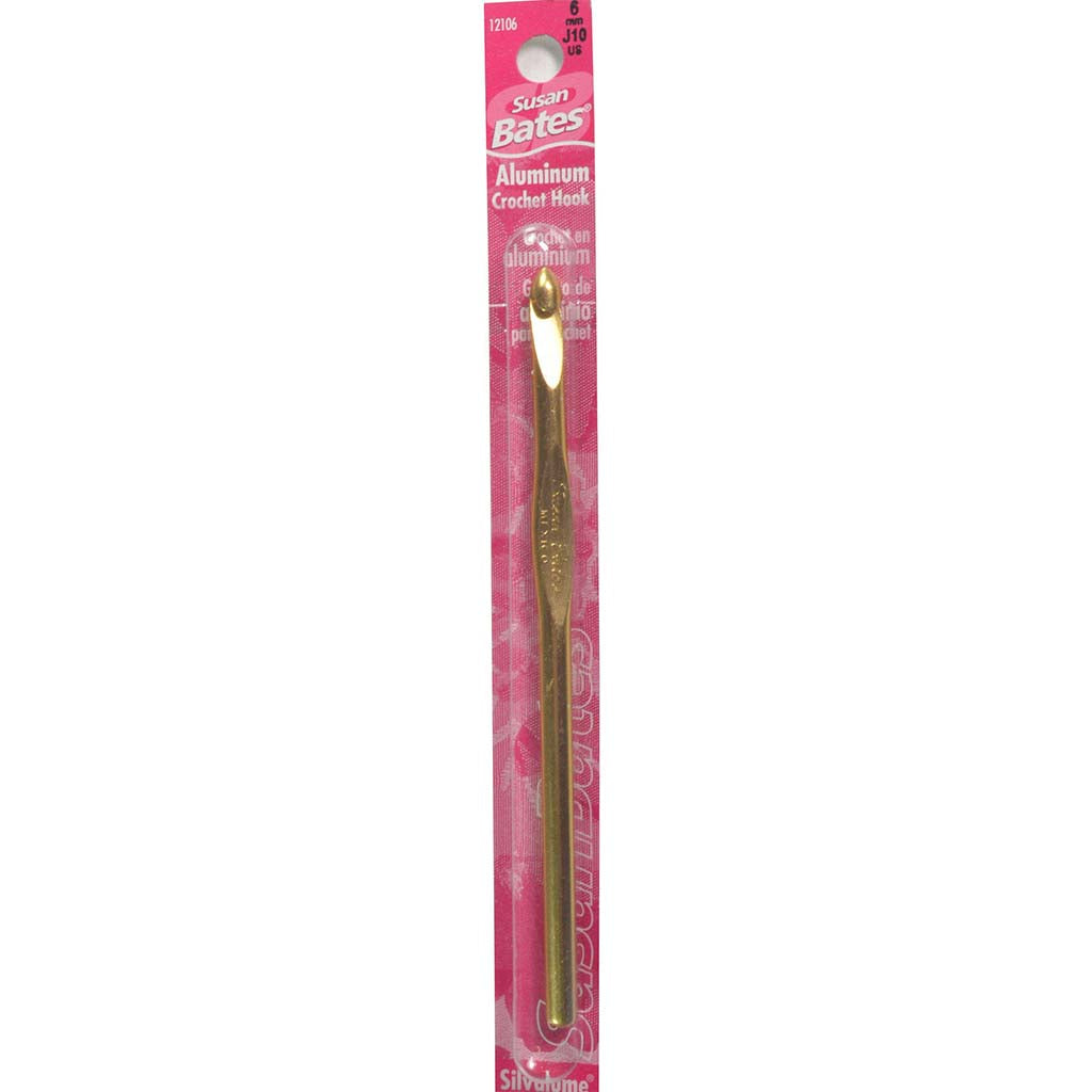 CROCHET HOOK SILVALM SIZE J 10 