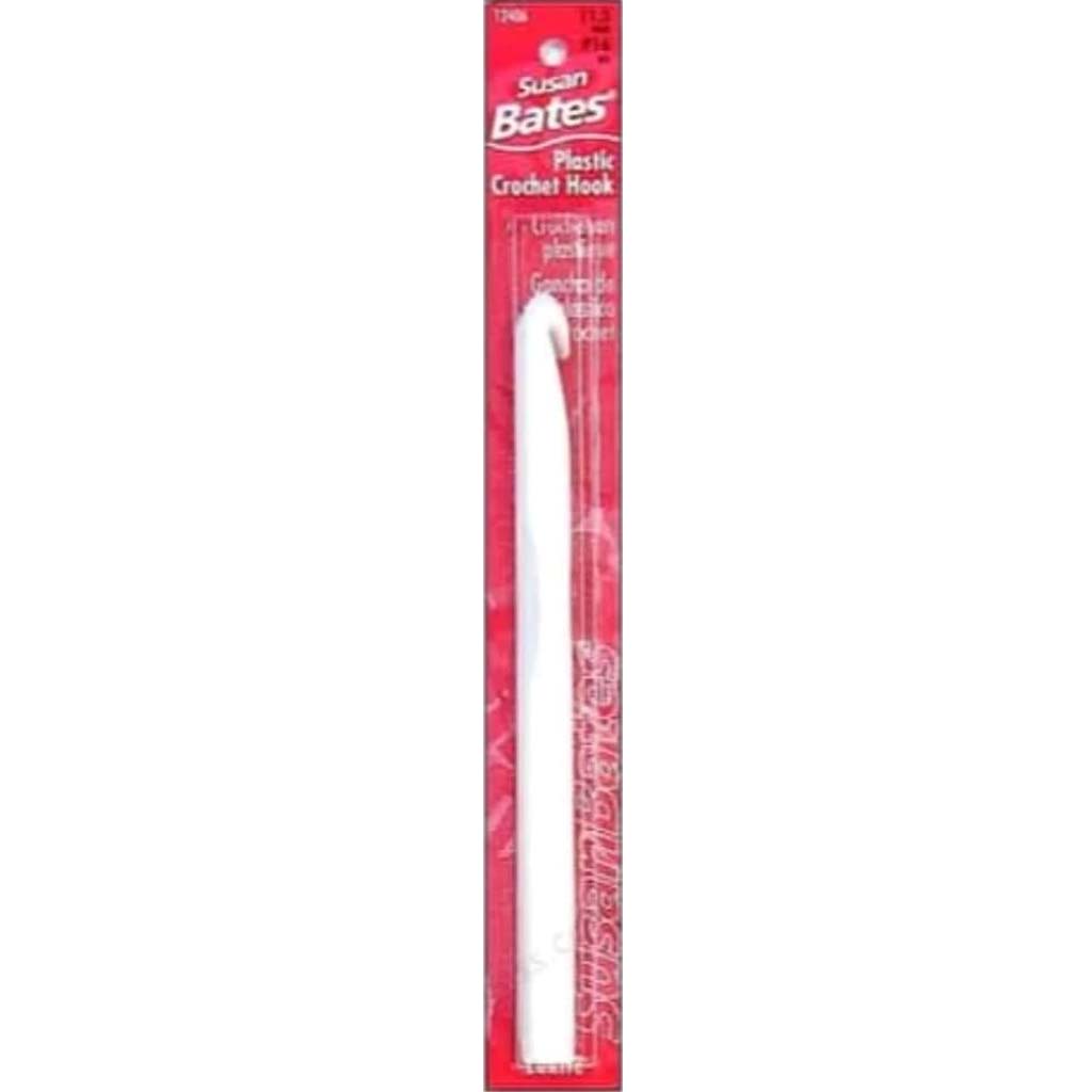 Susan Bates Luxite Plastic Crochet Hook Size P16/11.5mm 6in