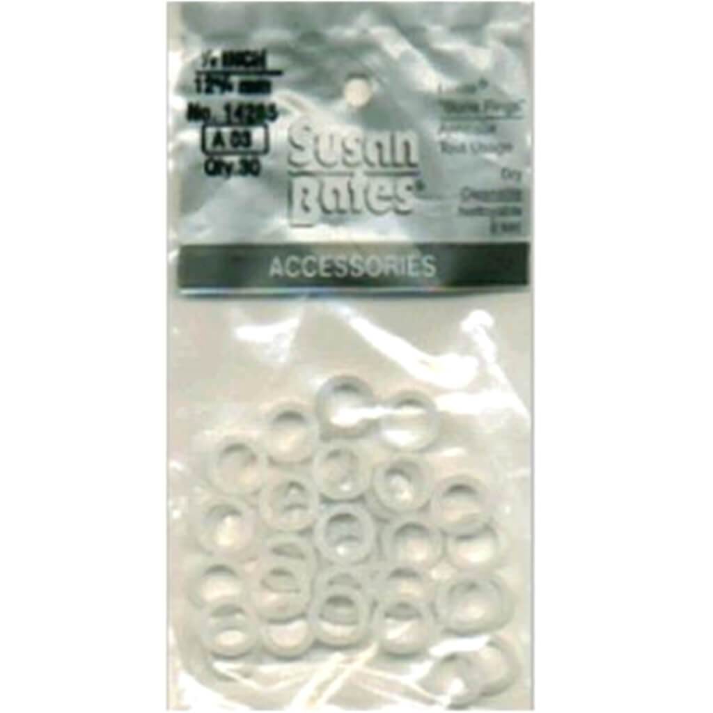 Susan Bates Plastic Bone Rings .5in 30/Pkg