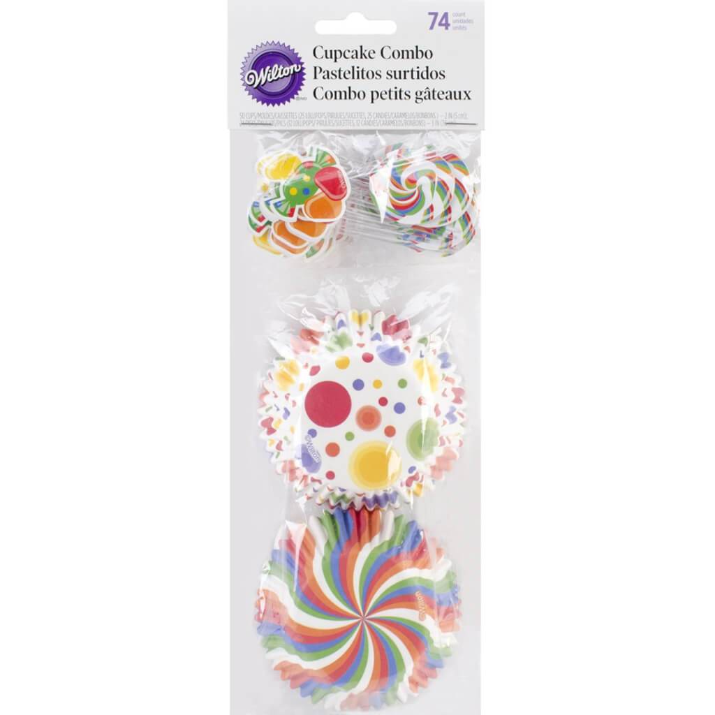 Cupcake Combo Pack Candy 74/Pkg