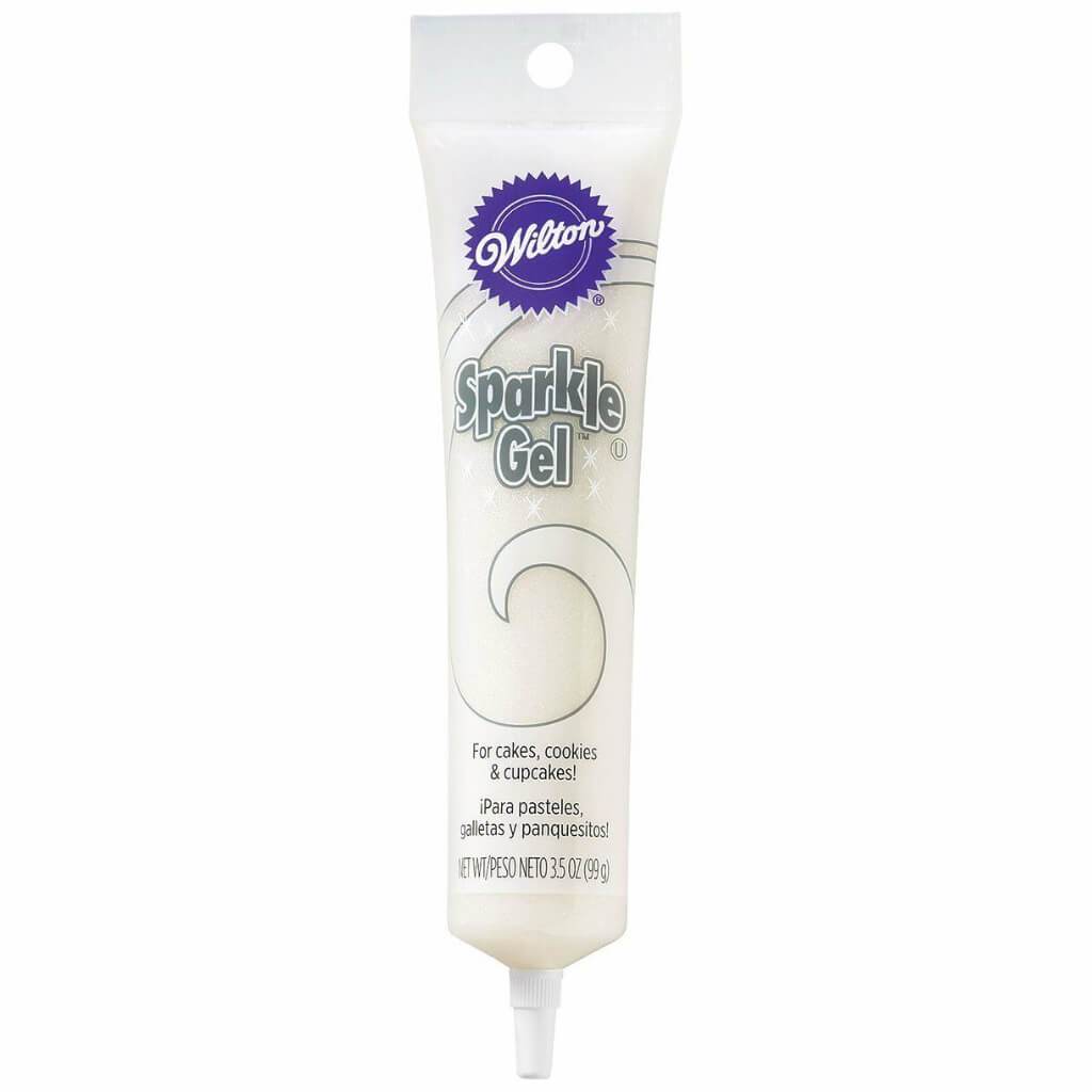 SPARKLE GEL 3.5 OZ WHITE 