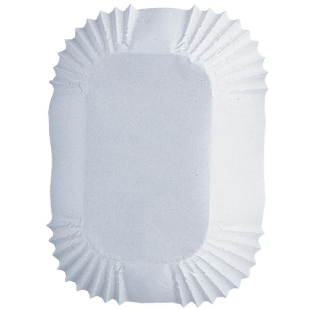 Petite Loaf Cups White 50/Pkg 1.25in x 3.25in