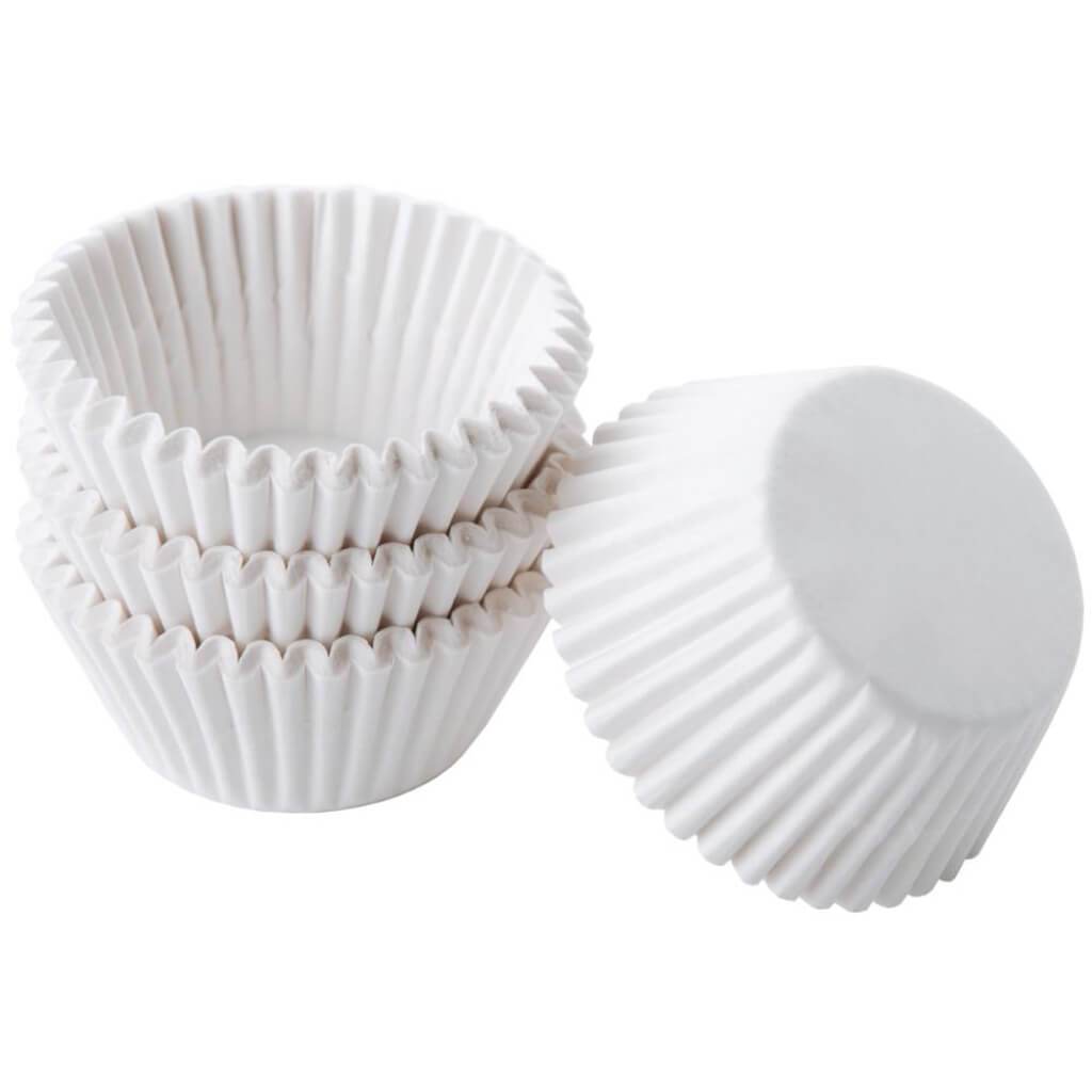 Baking Cups Mini White