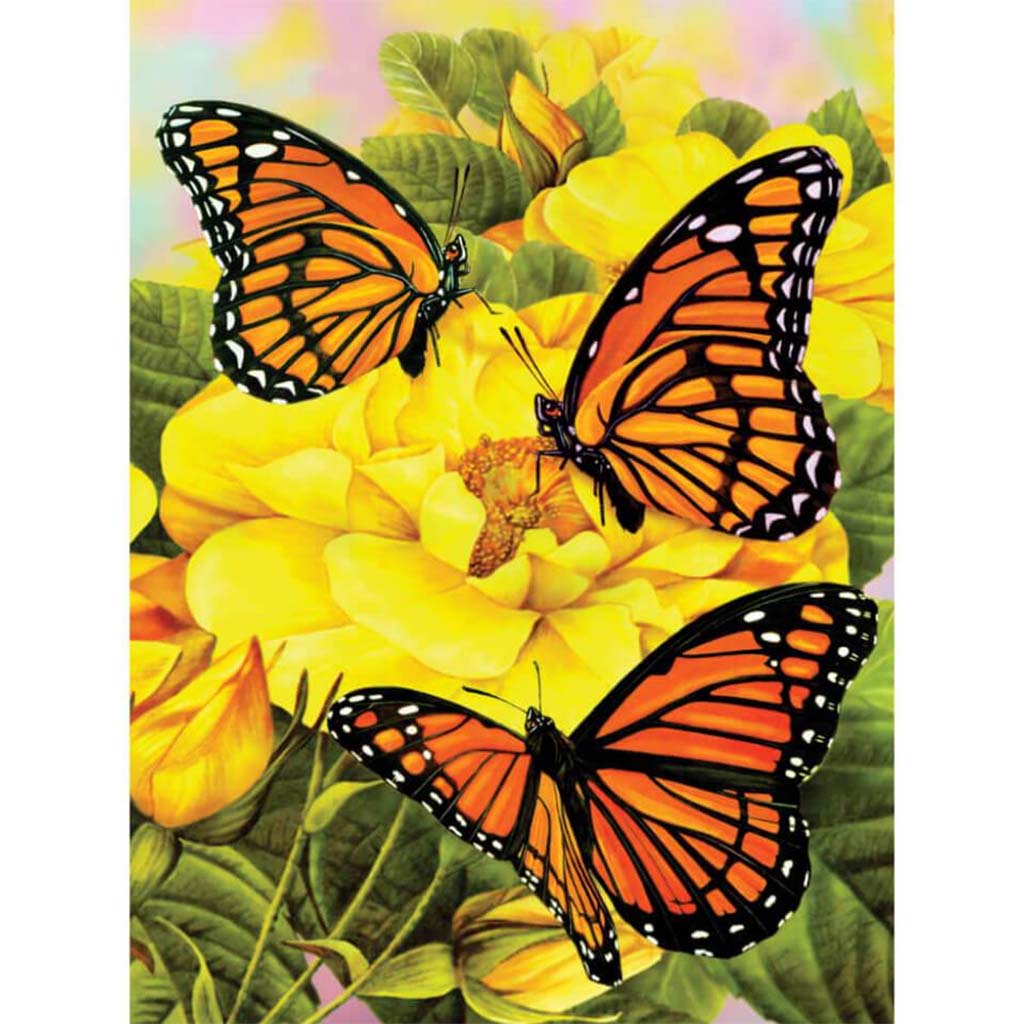 Painting By Numbers Junior Small Majestic Monarchs