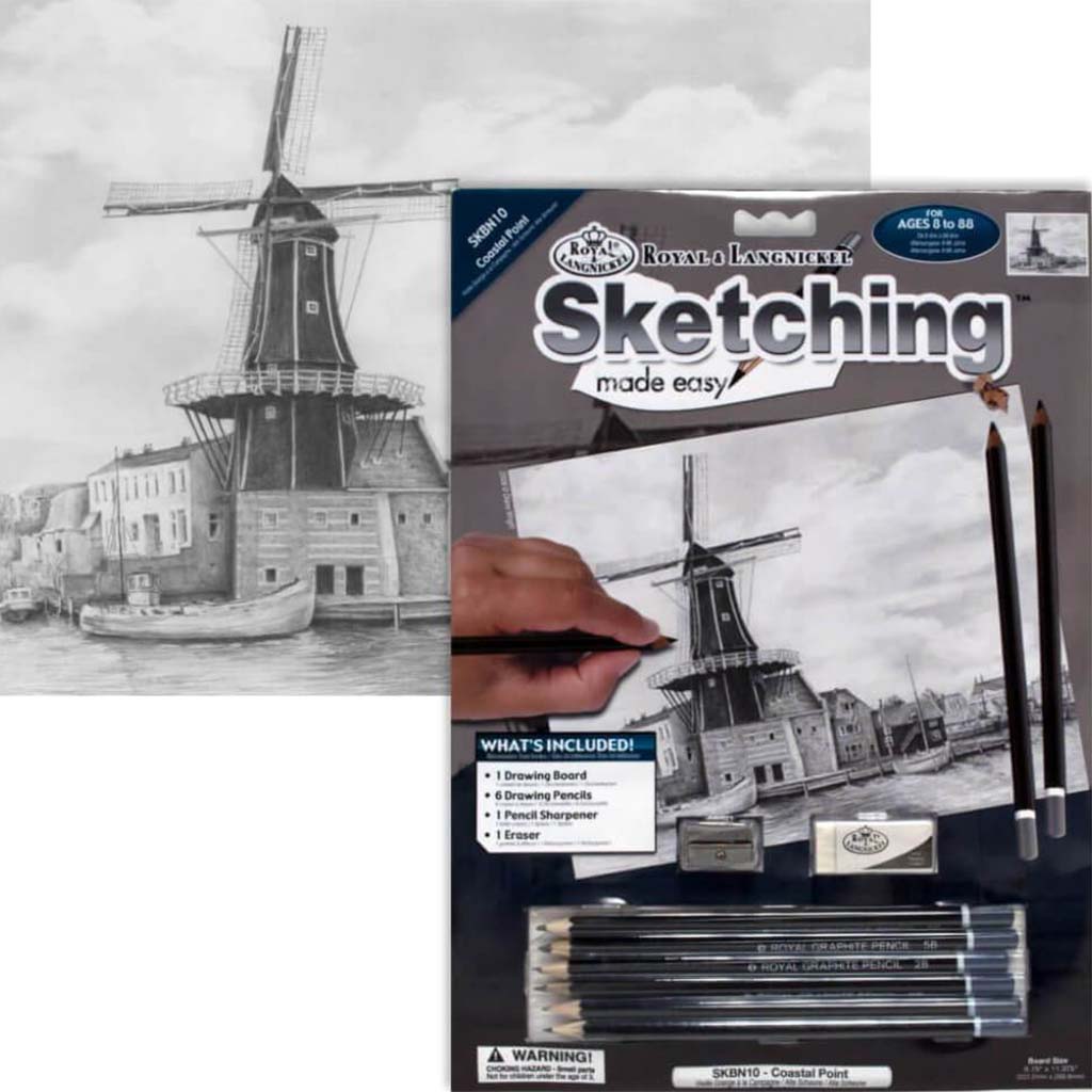 Sketching Made Easy Set Coastal Point 