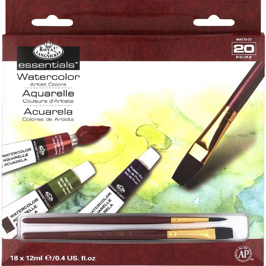 Watercolor Artist Paint Set 12ml 18pcs