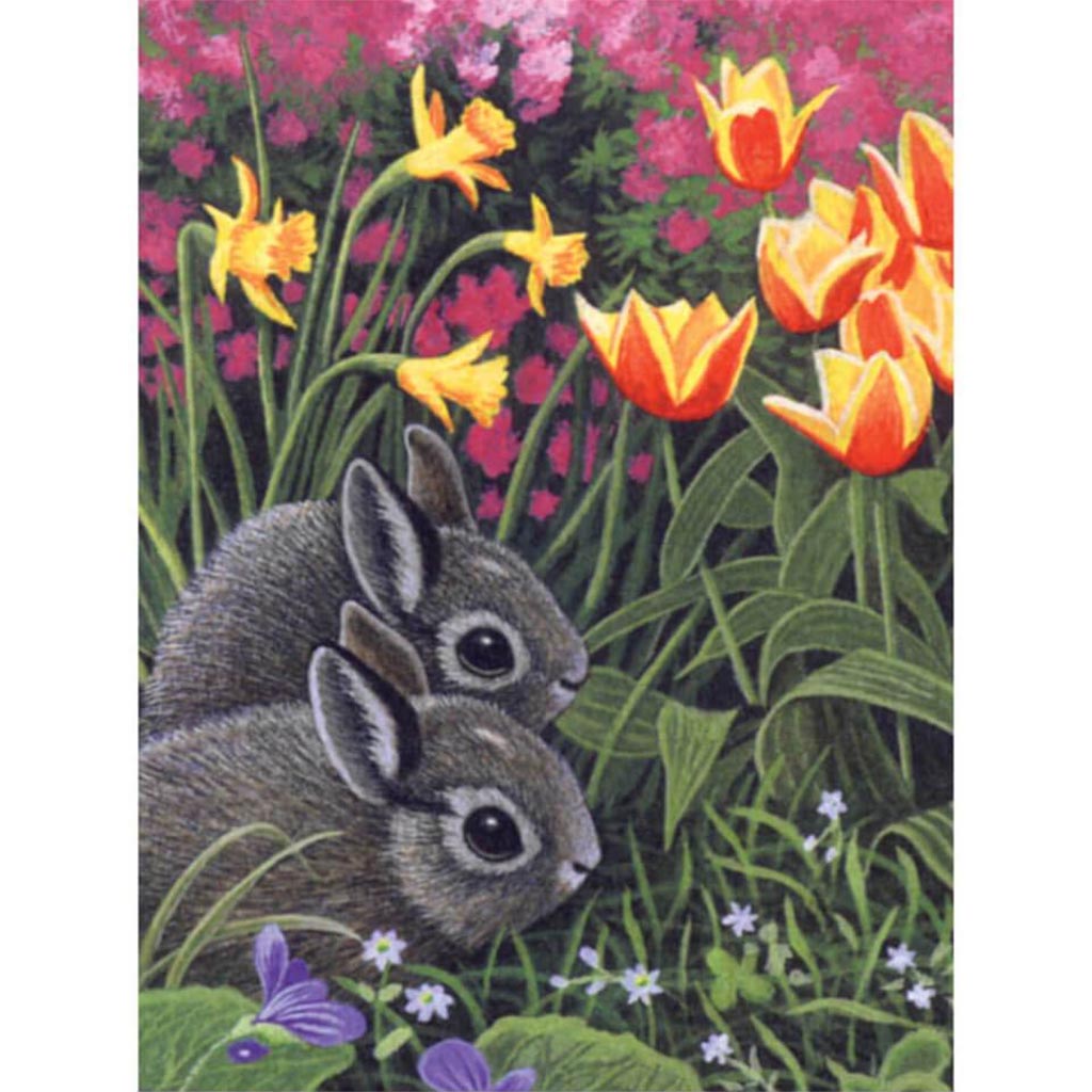 Painting By Numbers Kit Spring Bunnies