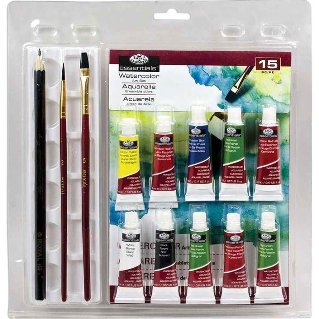 Watercolor Paint Set 15pc