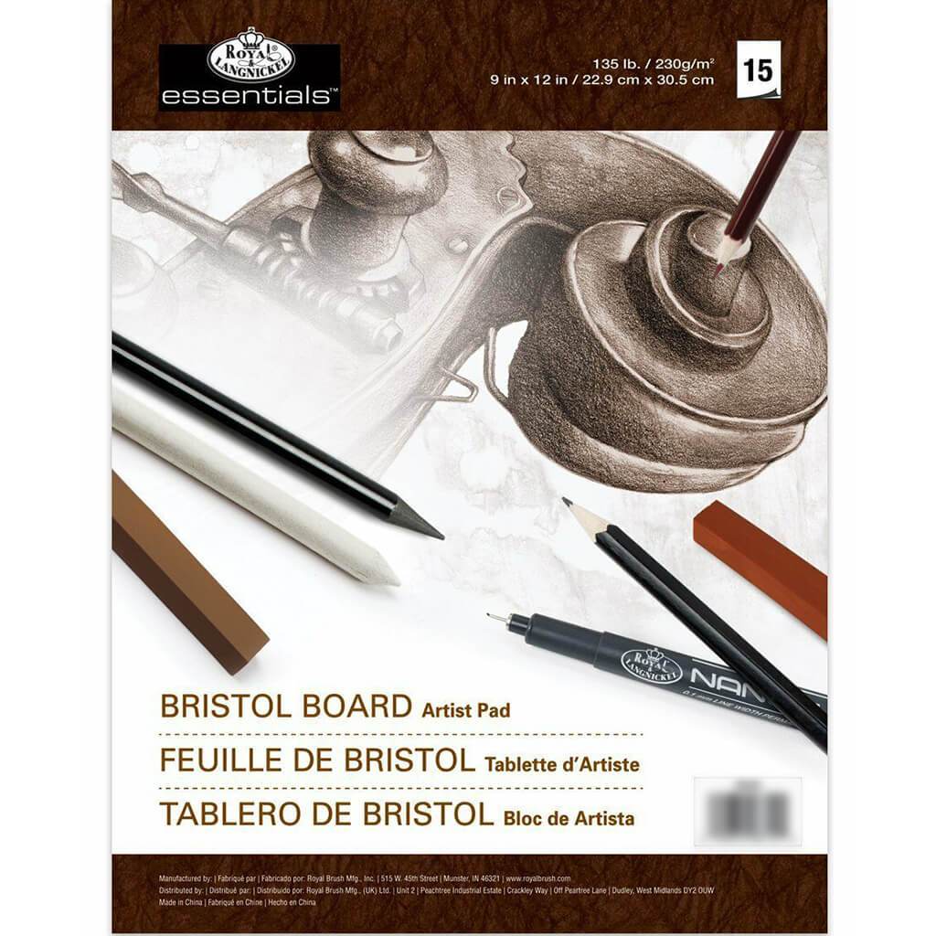 Bristol Board Paper Artist Pad 9 x 12in