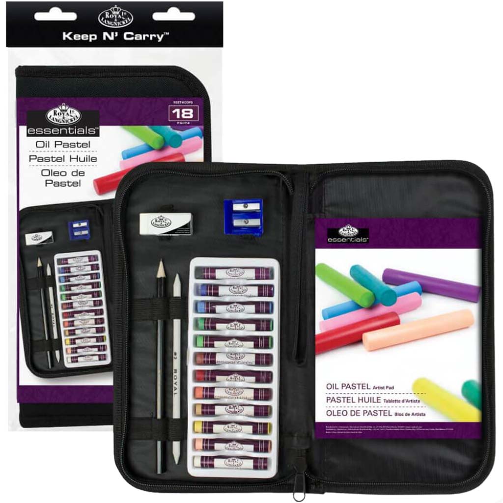 Oil Pastel Art Set 18pc