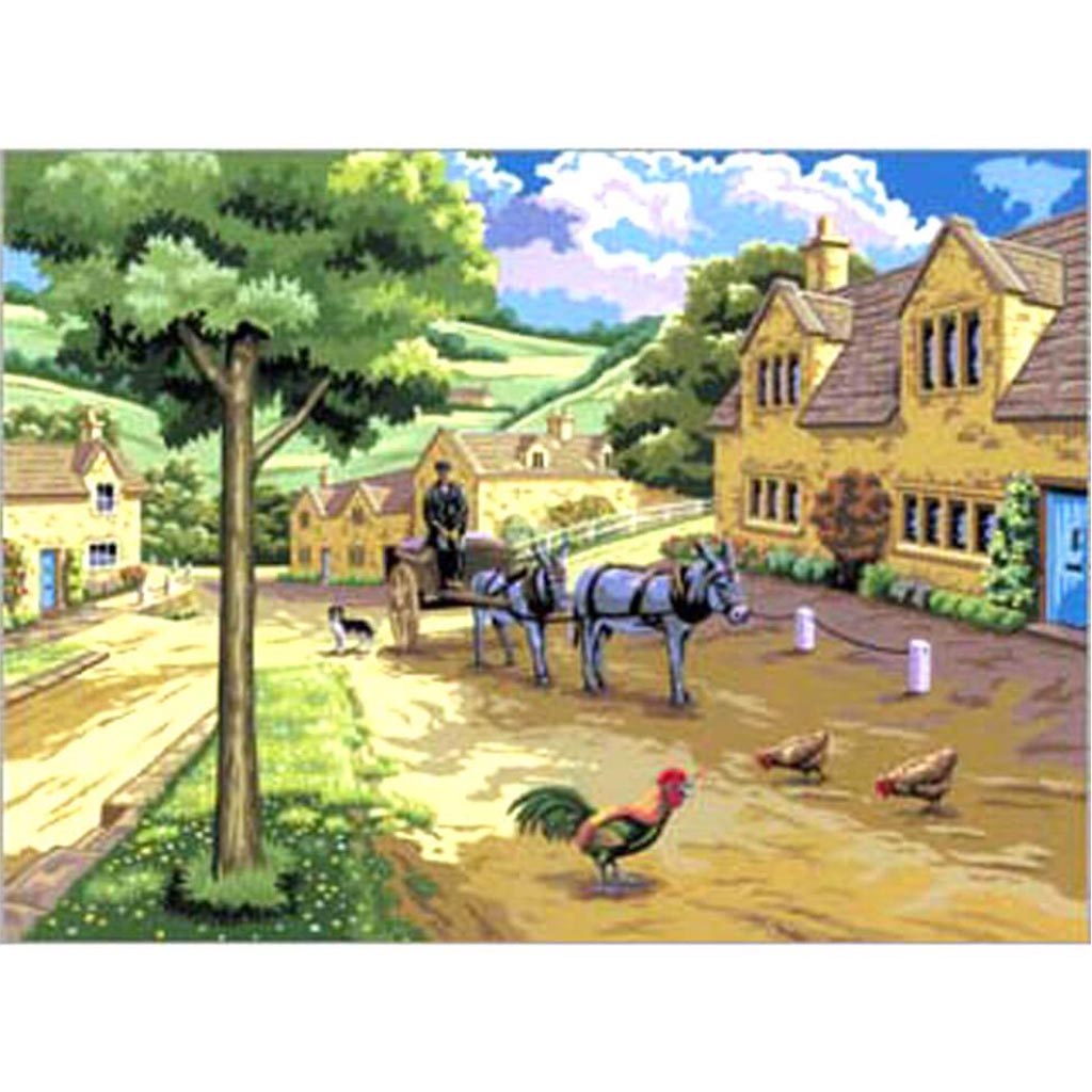 Paint By Number Adult Large Steep Street