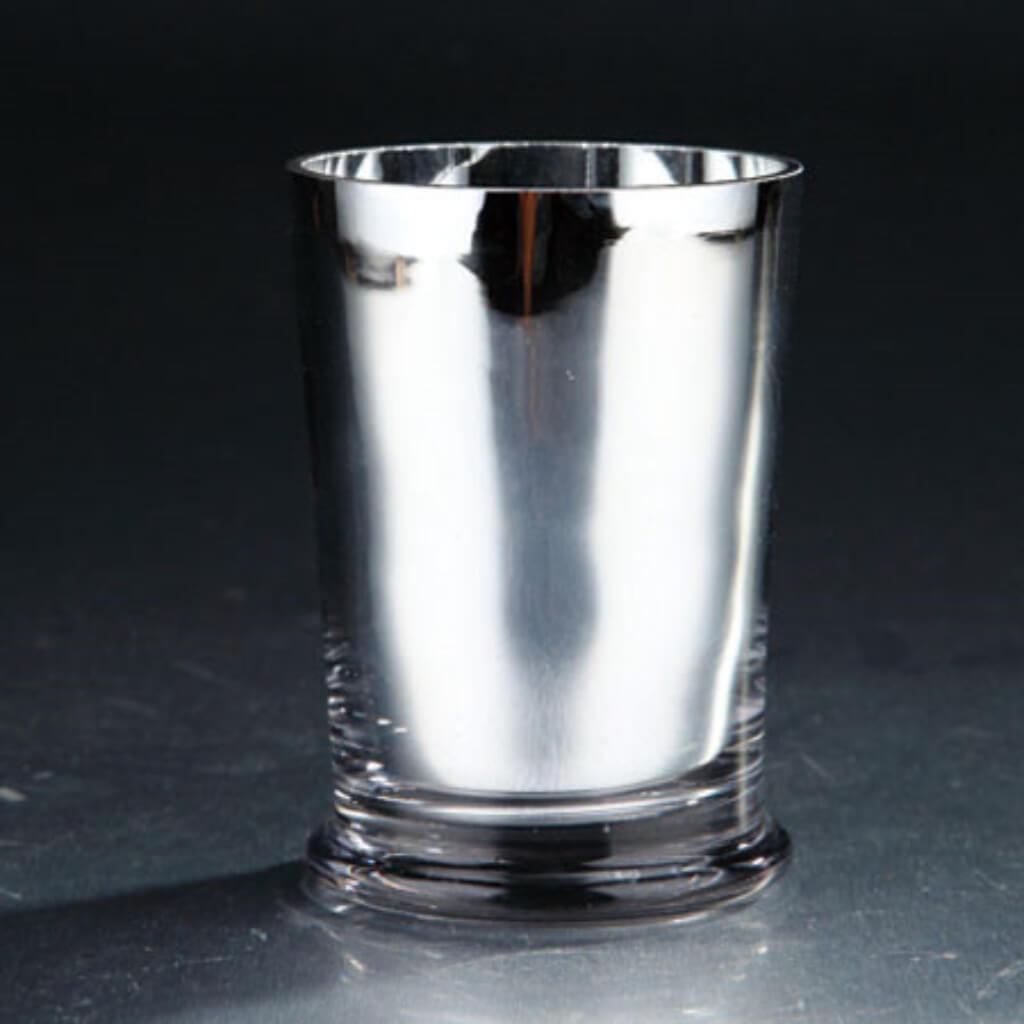 Candleholder H:4.5" D:3" Silver 