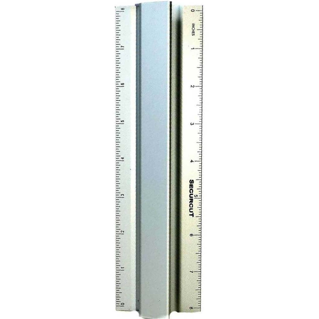 Securcut Safety Ruler 8.25in