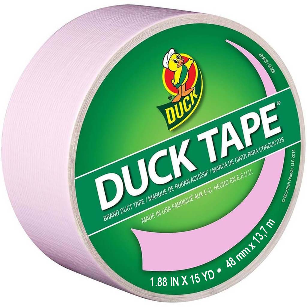 Duck Tape 1.88in x 15yd Baby Pink