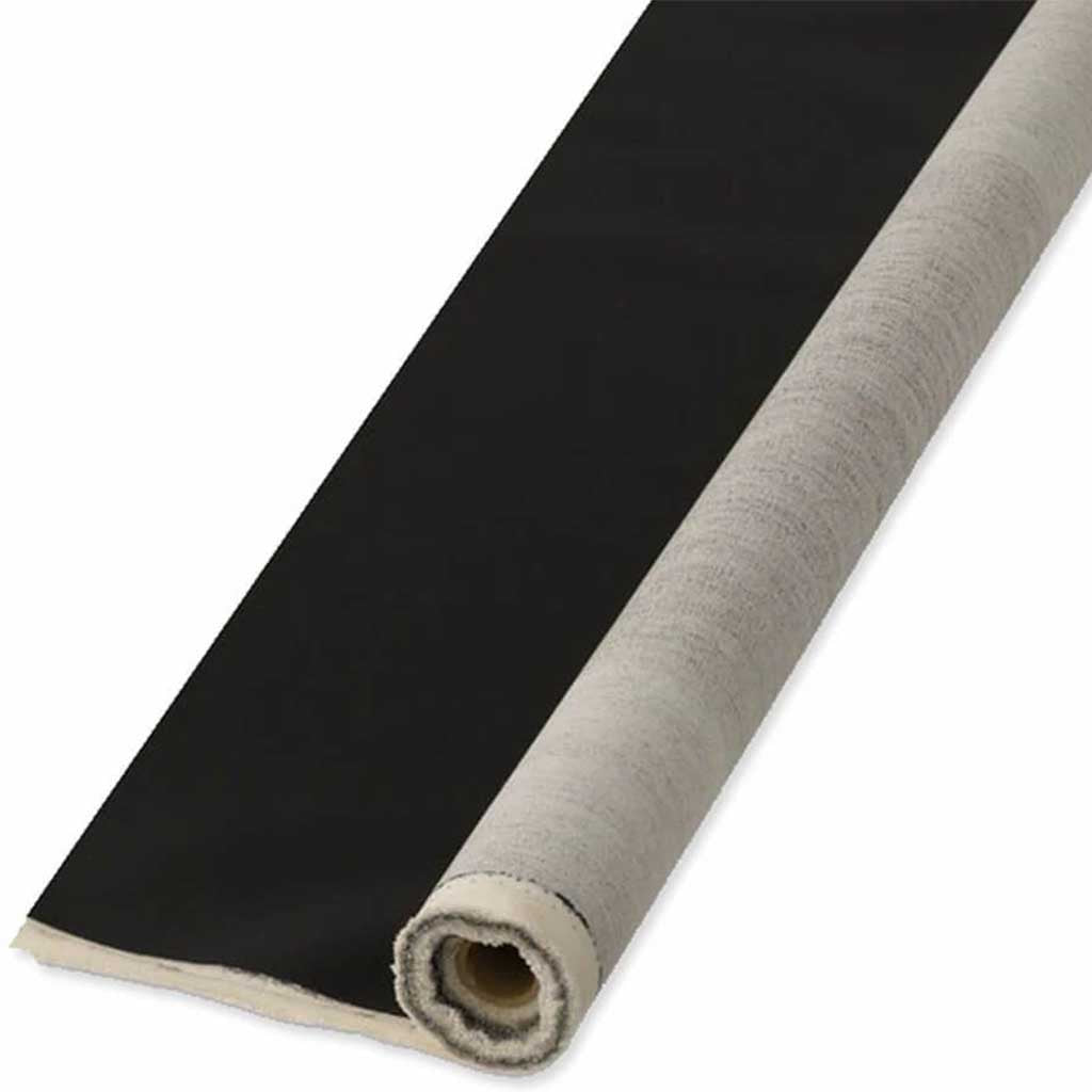 Black Canvas Rolls 8oz Primed