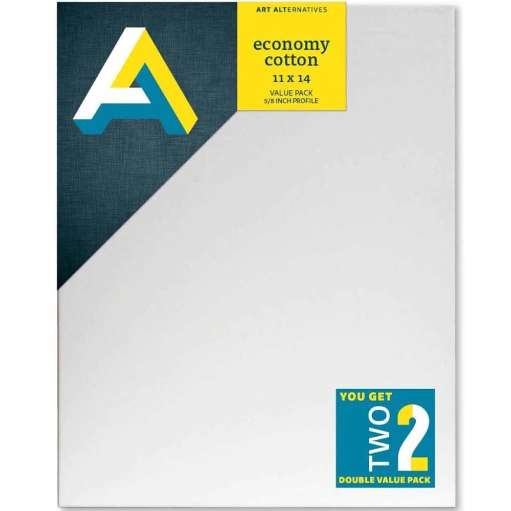 Economy Cotton Stretched Canvas Value Pack