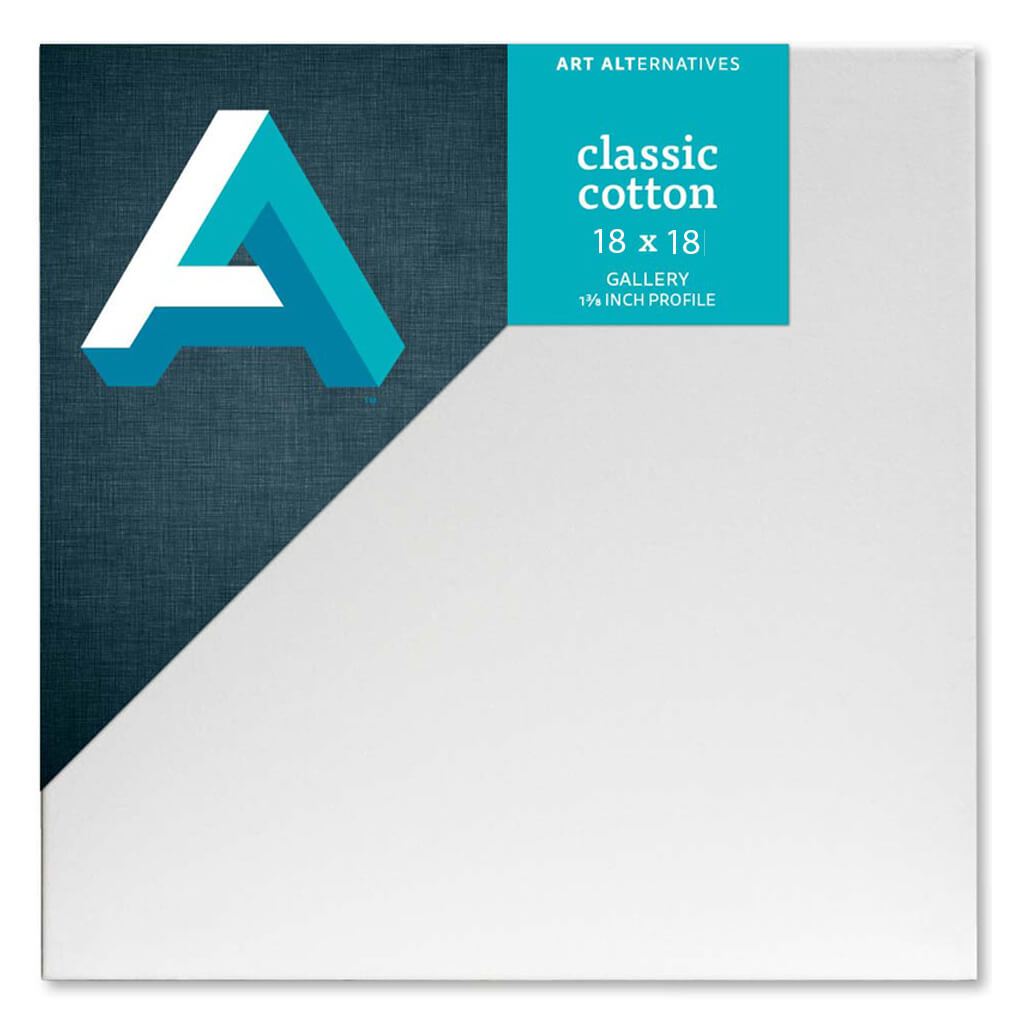 Classic Cotton Stretched Gallery Canvas 1-3/8" Profile