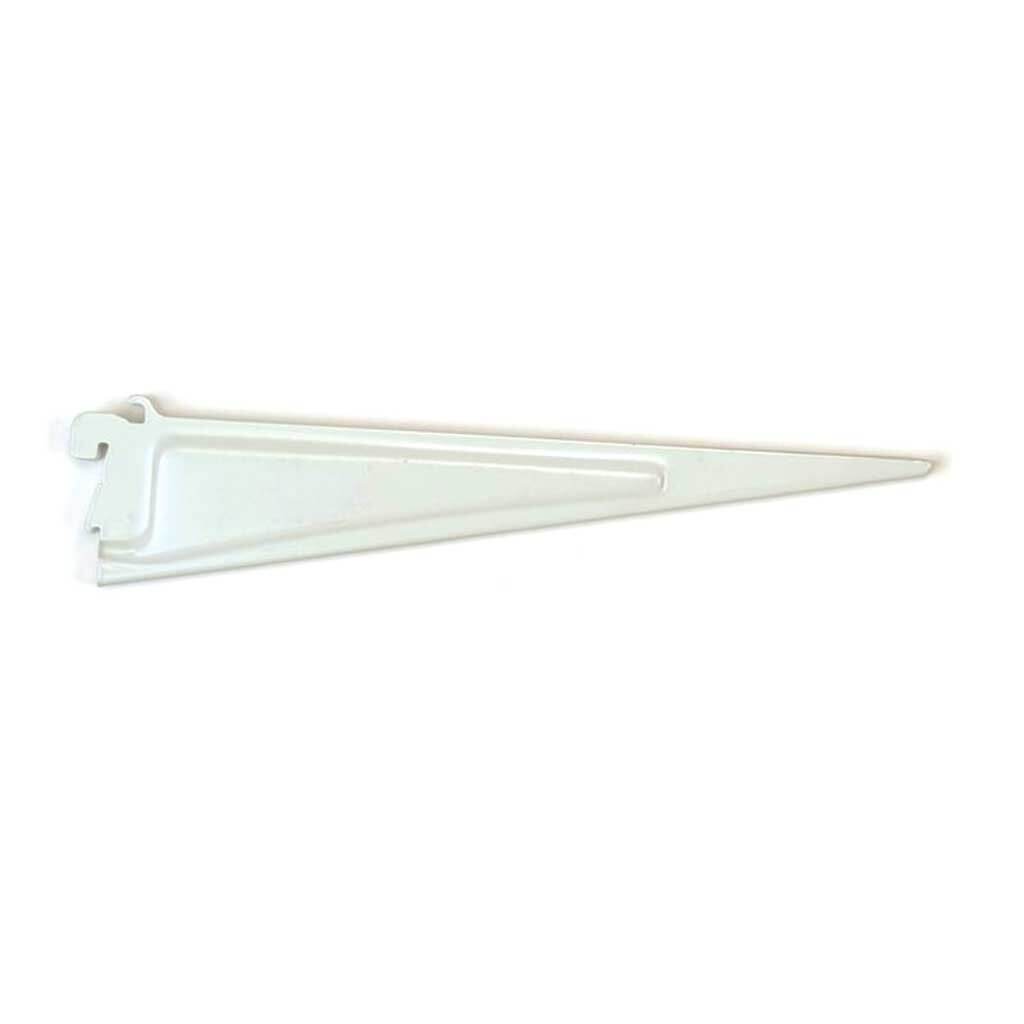 Closet Shelf Bracket White 12in 