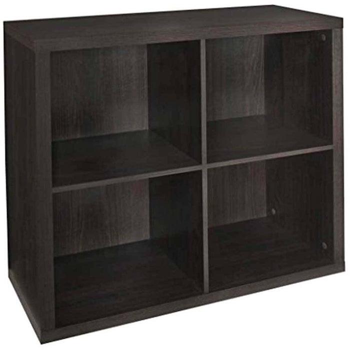 CM DECORATIVE 4CUBE BLK WALNUT 