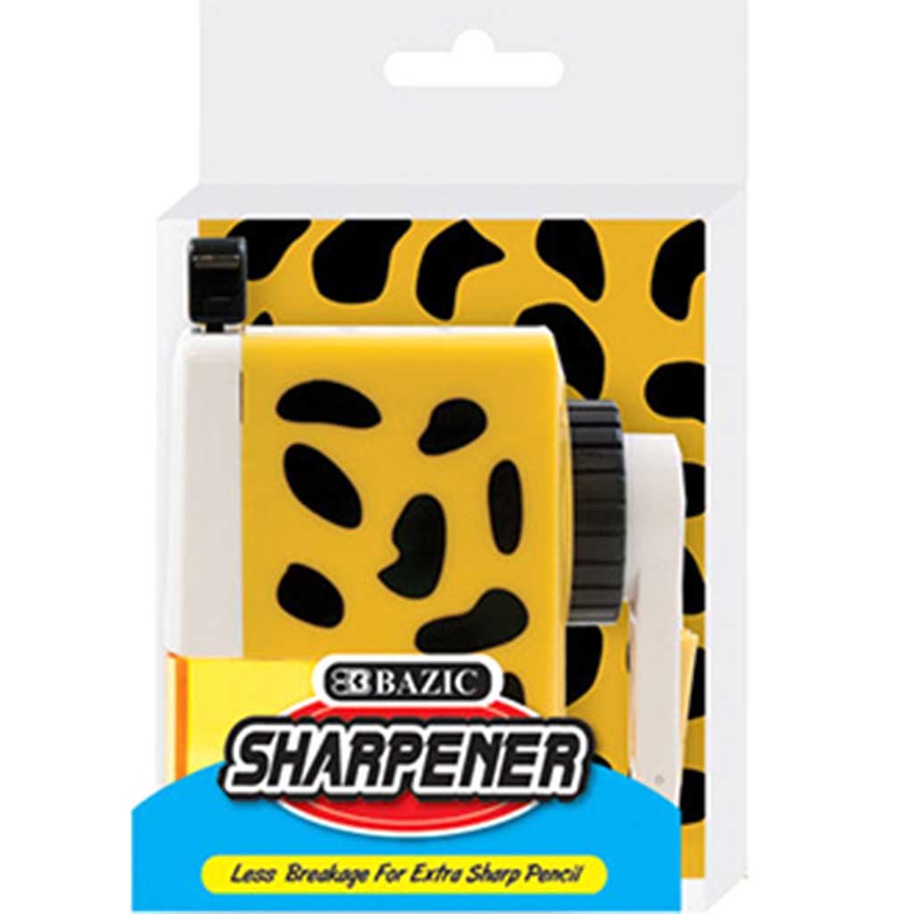 Safari Desktop Sharpener with Non Skid Base Yellow 