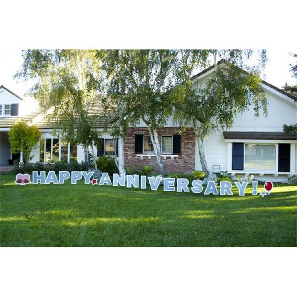 Happy Anniversary! Yard Sign