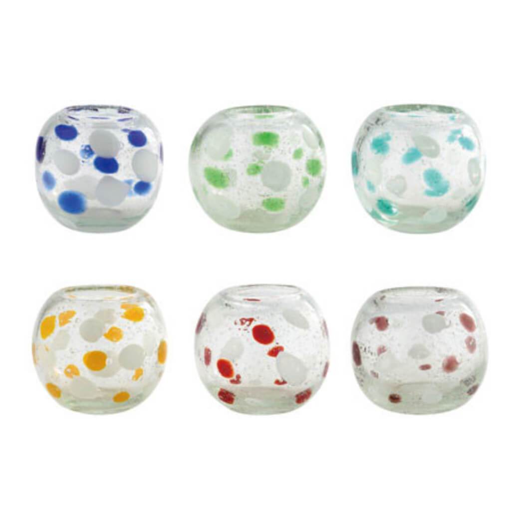 Vase H:5.5" D:5.5" Brown 