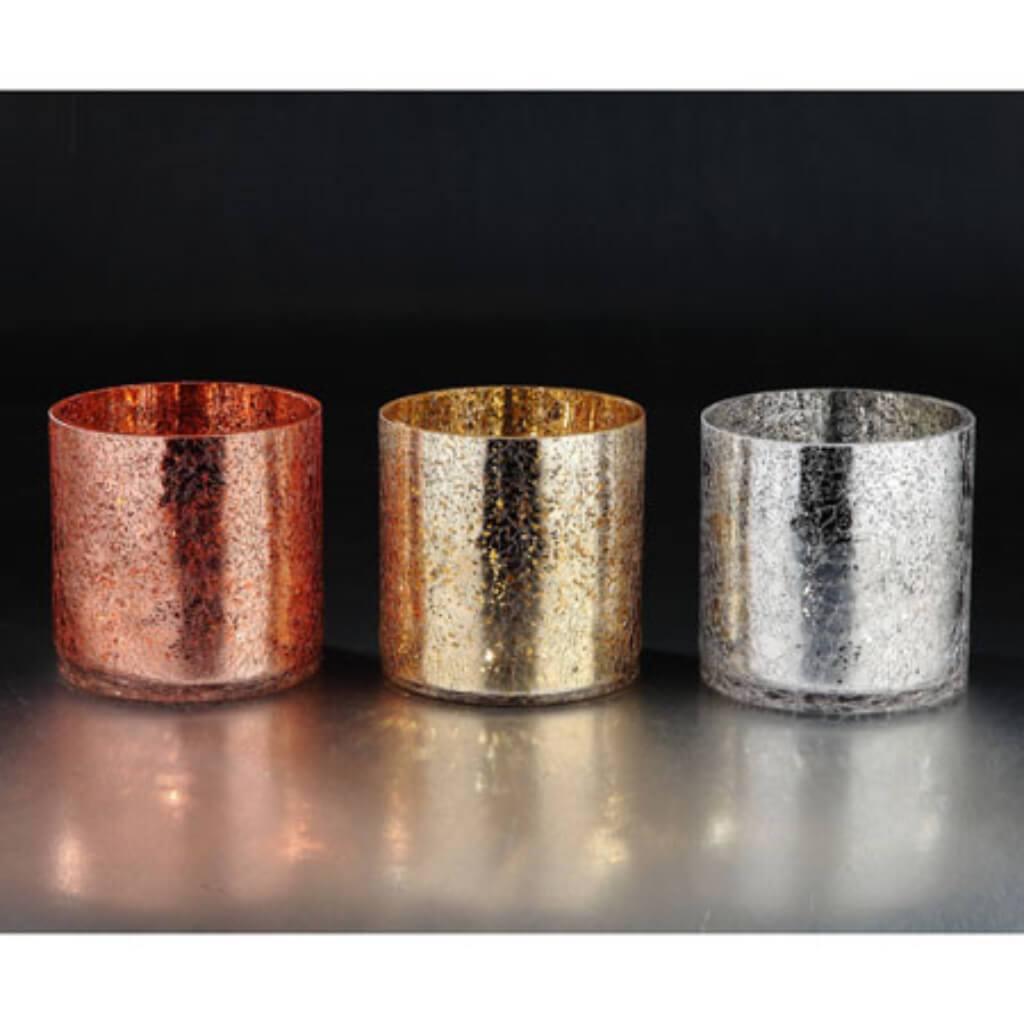 Glass Accessory H:6" D:6" Rose Gold 